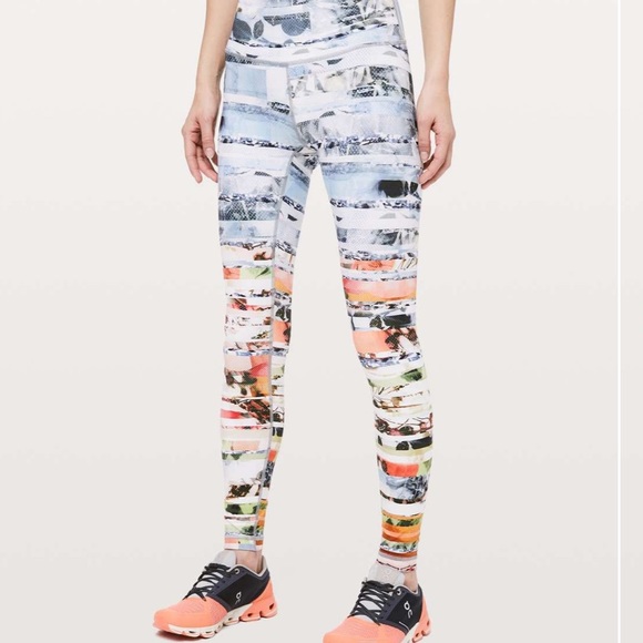 Lululemon Wunder Under High-Rise Leggings 28" Enlight Wunder Under Multi - Picture 1 of 7